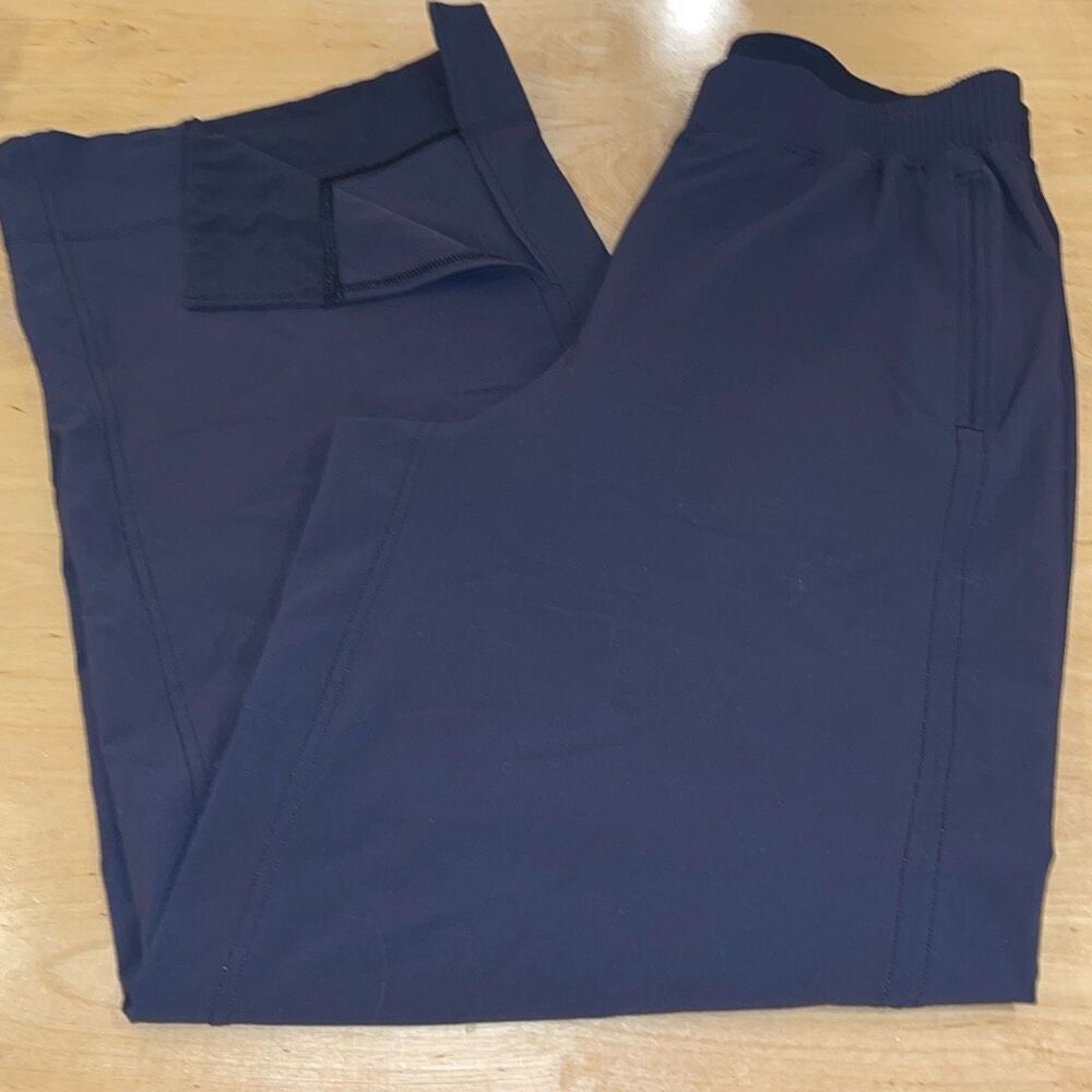Lululemon Womens Flat Front Stretch Pocket Pull-On Track Pants Black Size Medium - Picture 8 of 11